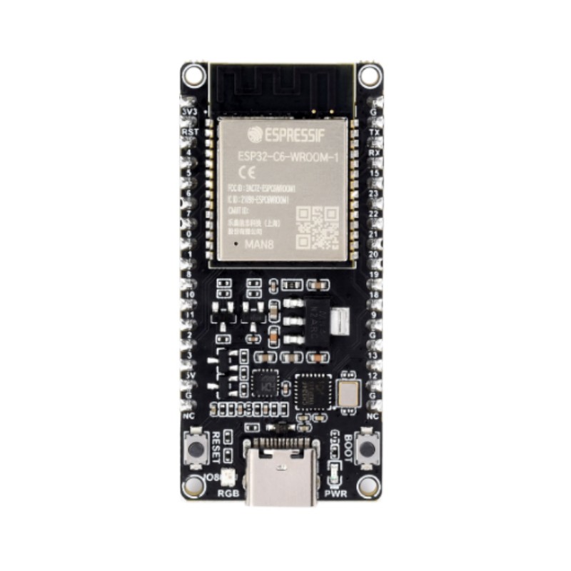 ESP32-C6-DEV-KIT-N8-M с выводами под пайку